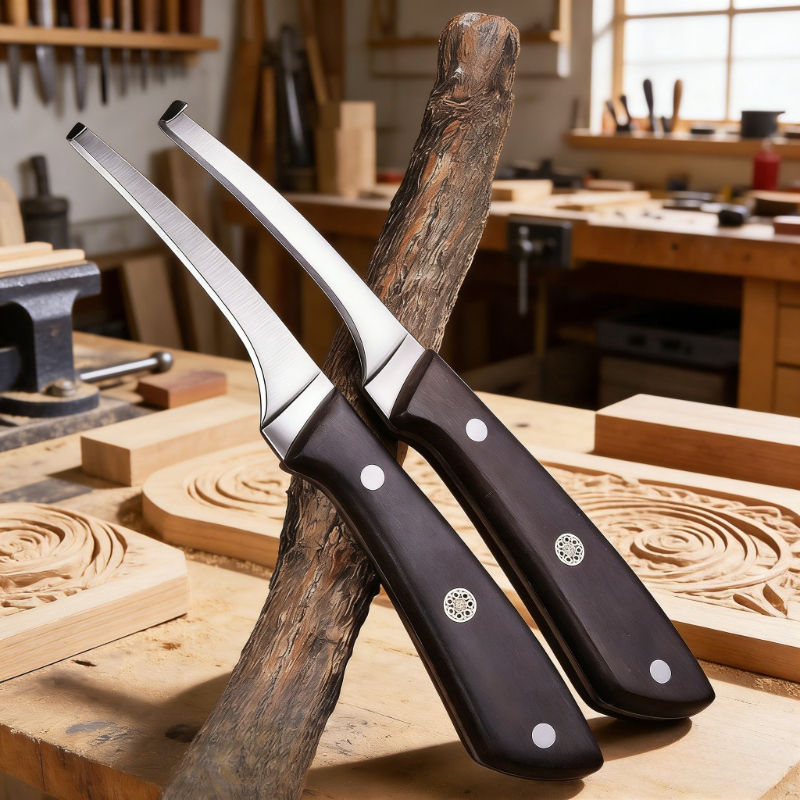 Woodworking Hand Tools - High Hardness Stainless Steel Hook Knife