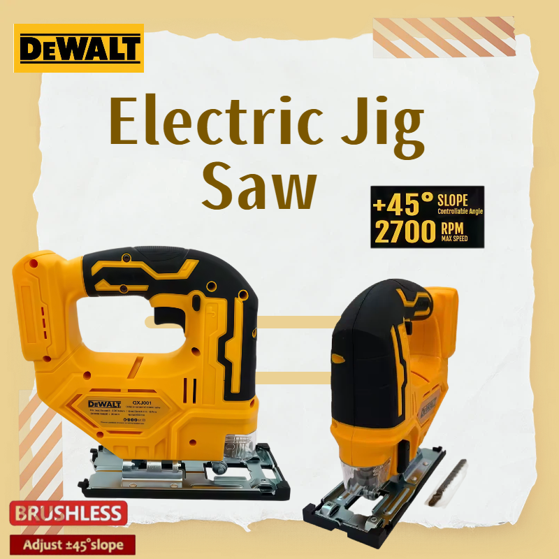 Woodworking Electric Saw - Dewalt Brushless Curve Saw 3000RPM Cordless