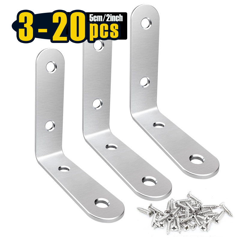3-20 Pcs L Bracket Stainless S – Woodworking X Brace recenzja i cena