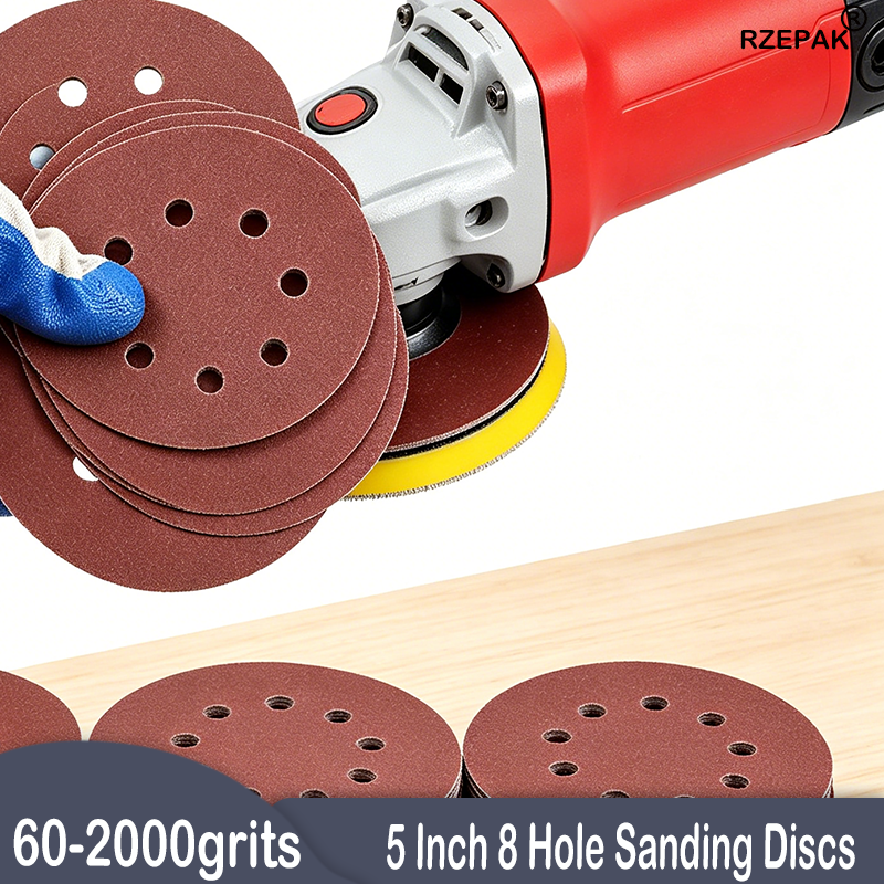 8 Hole 125mm Sandpaper Woodwor – Woodworking Tool recenzja i cena