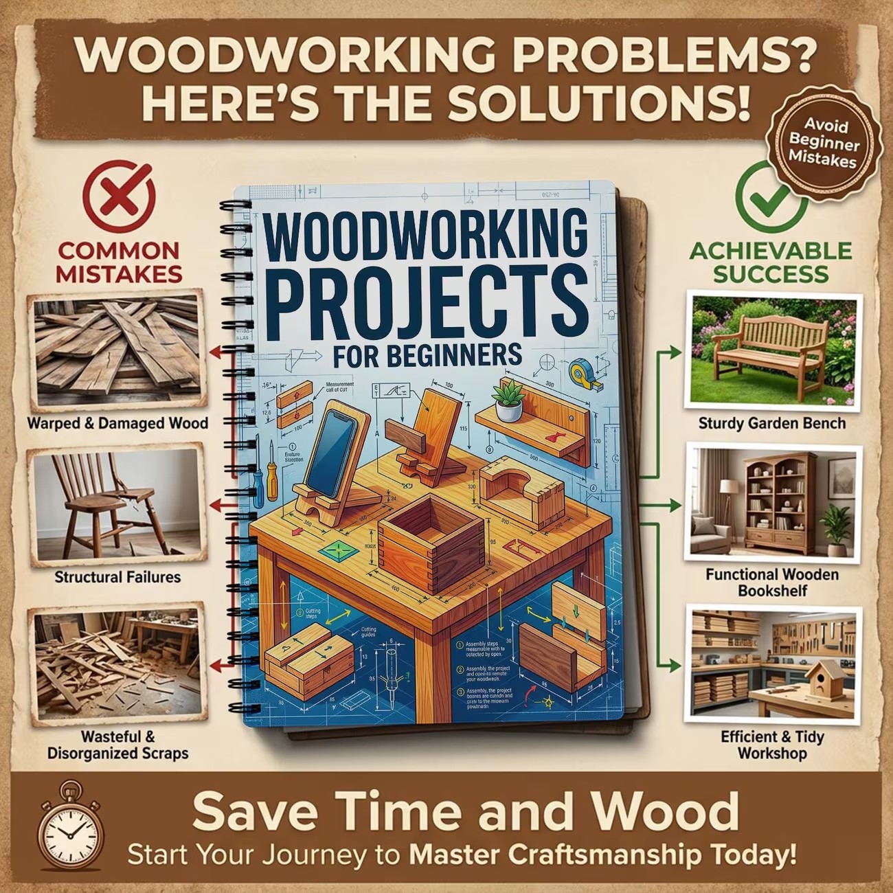 Easy Woodworking Plans for Beg – Woodworking Ideas For Adults recenzja i cena