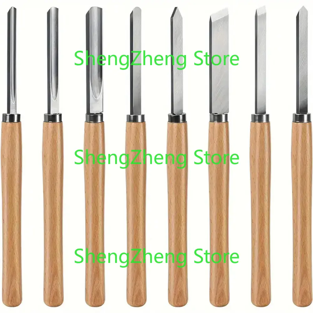 8Pcs Professional Wood Turning – Skew Chisel Wood recenzja i cena