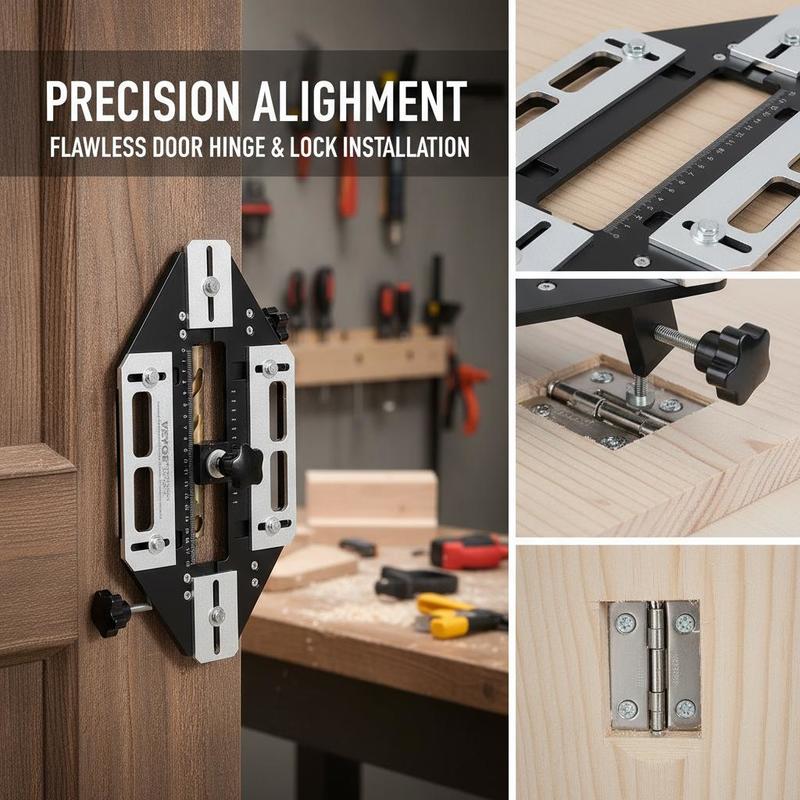 Aluminum Alloy Mortise Templat – Woodworking Tool recenzja i cena