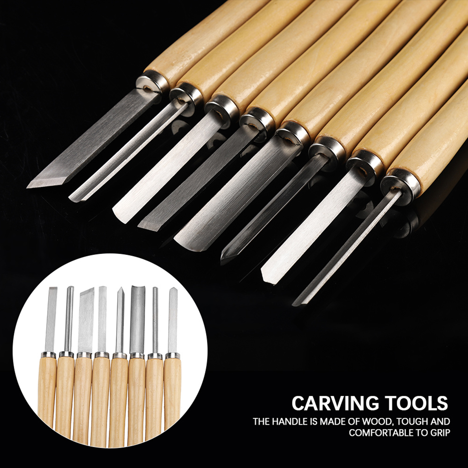 【Sale】8PCS/set Wood Lathe Chis – Skew Chisel Wood recenzja i cena