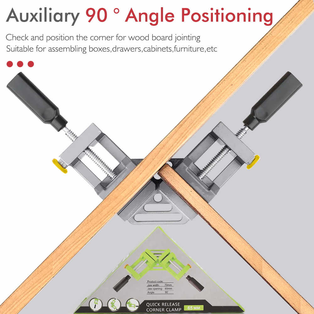 New Adjustable 90 Degree Right – Woodworking Right Angle Clamp recenzja i cena