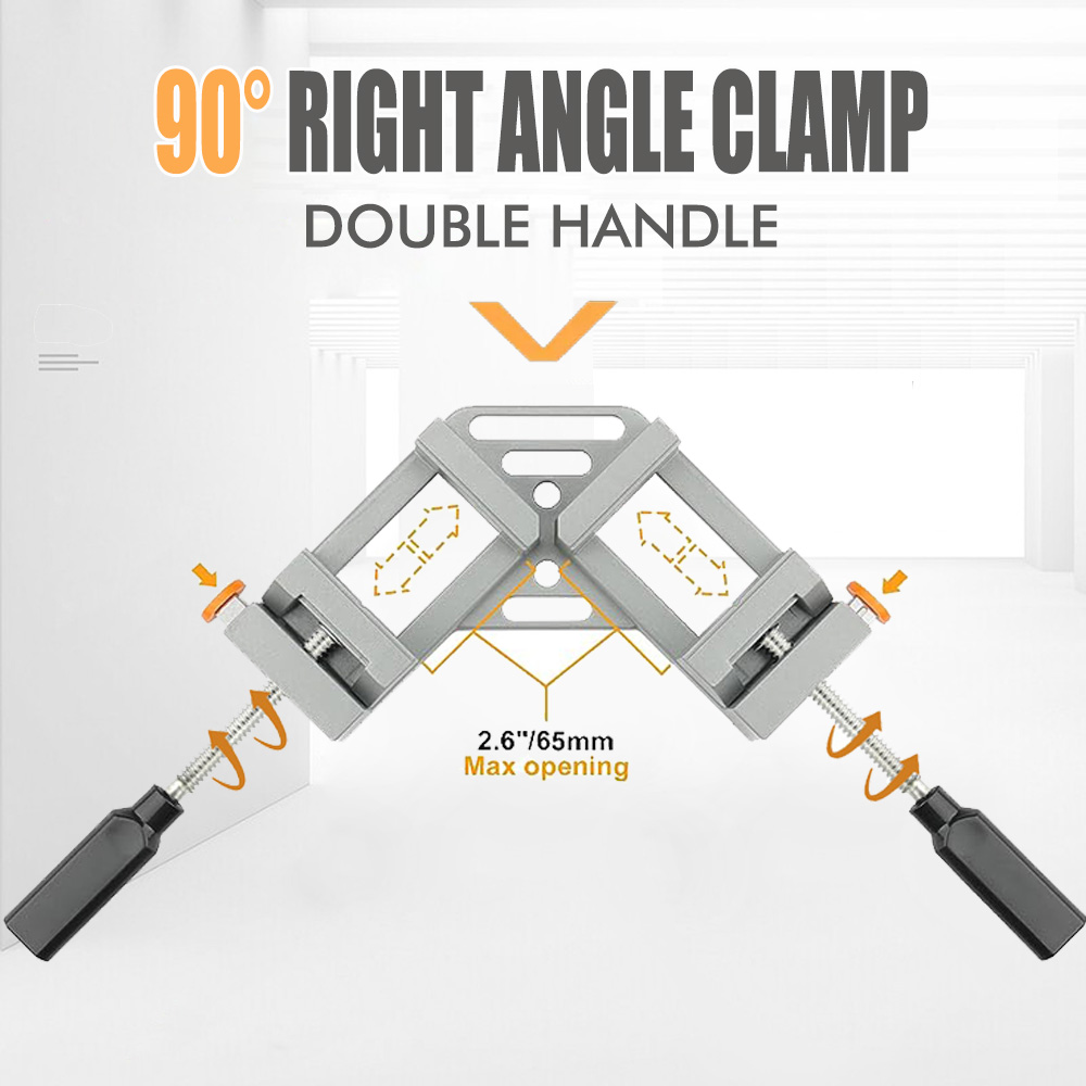 New Adjustable 90 Degree Right – Woodworking Right Angle Clamp recenzja i cena