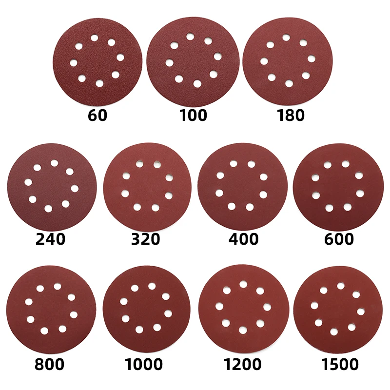 125mm 8 Hole Sanding Disc 60-2 – Woodworking Tool recenzja i cena
