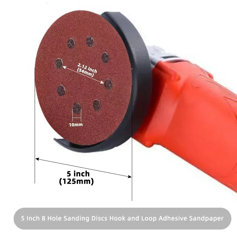 125mm 8 Hole Sanding Disc 60-2 – Woodworking Tool recenzja i cena