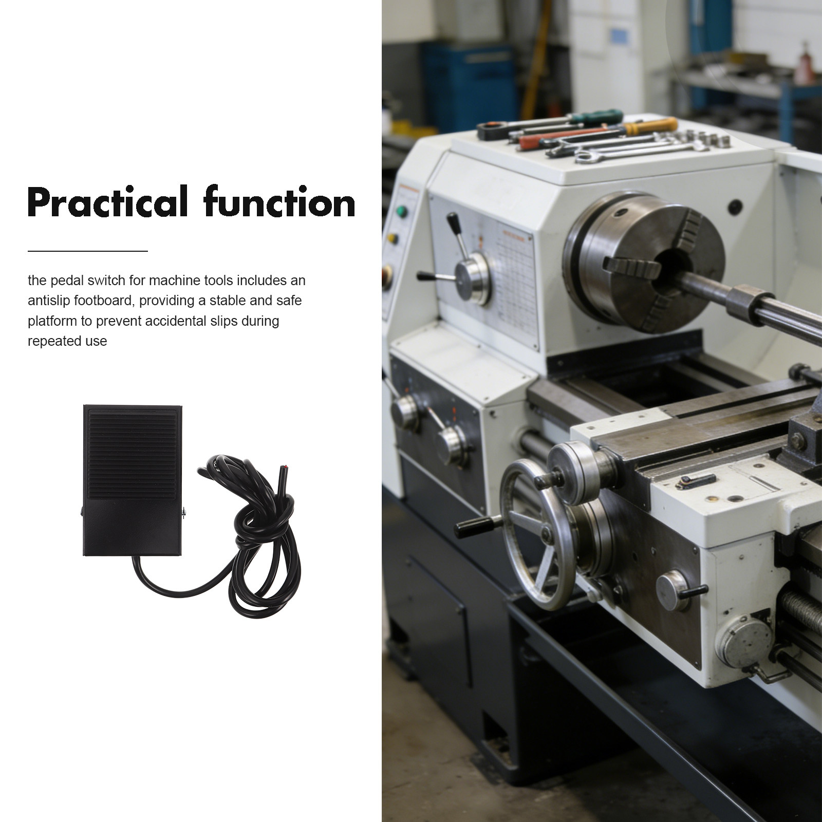 Machine Tool Foot Switch Heavy – Woodworking Tool recenzja i cena