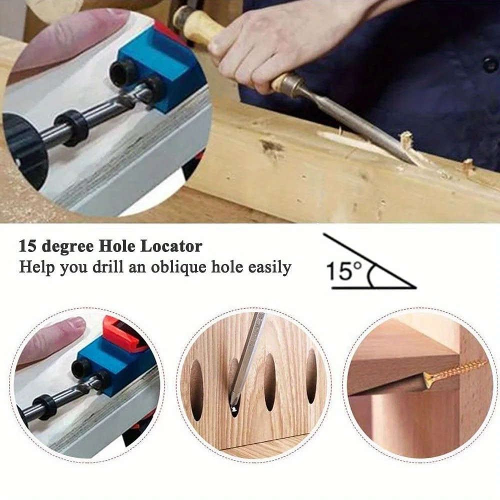 1 set 7/14pcs Liberhaus Pocket – Woodworking Hacks recenzja i cena