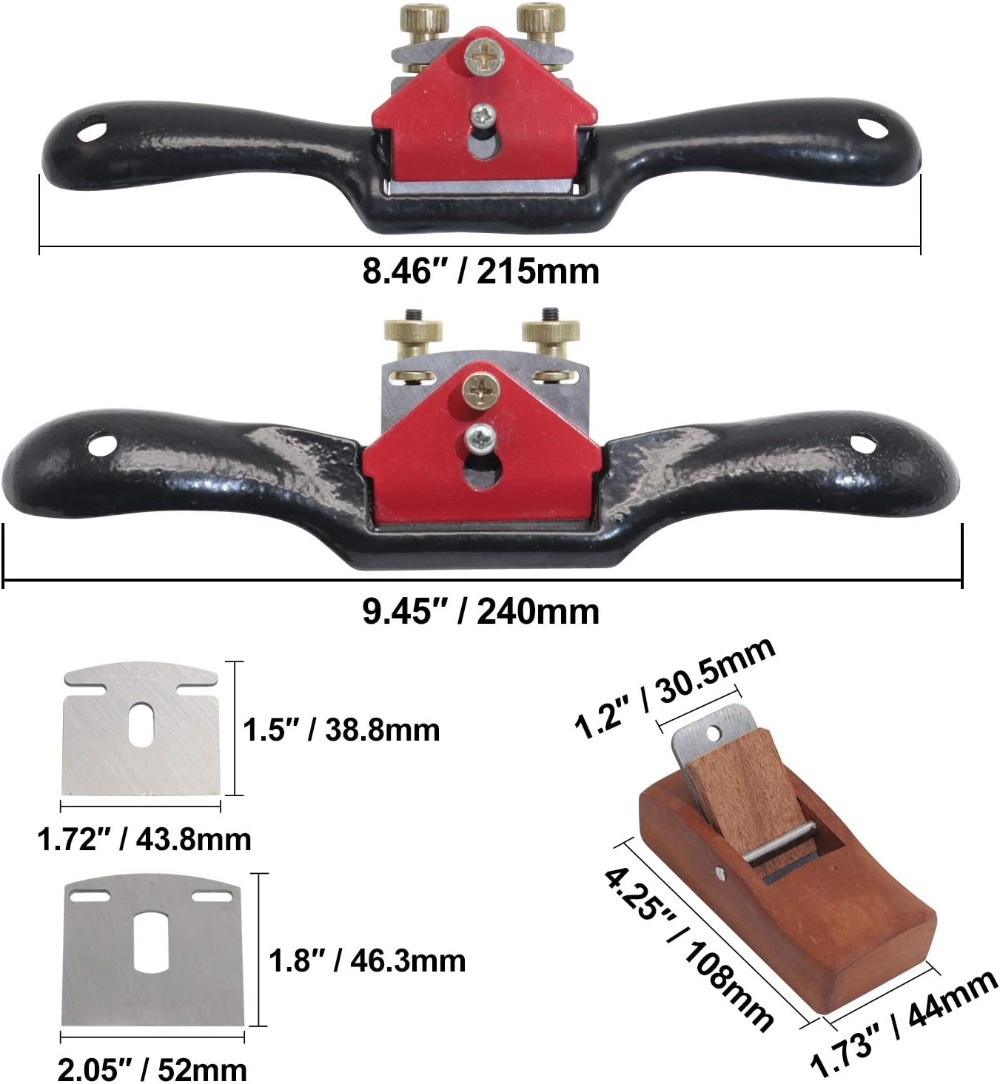 2pcs Adjustable Spokeshave wit – Spokeshave Flat recenzja i cena