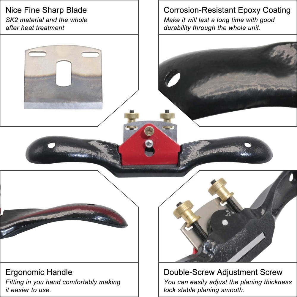 2pcs Adjustable Spokeshave wit – Spokeshave Flat recenzja i cena