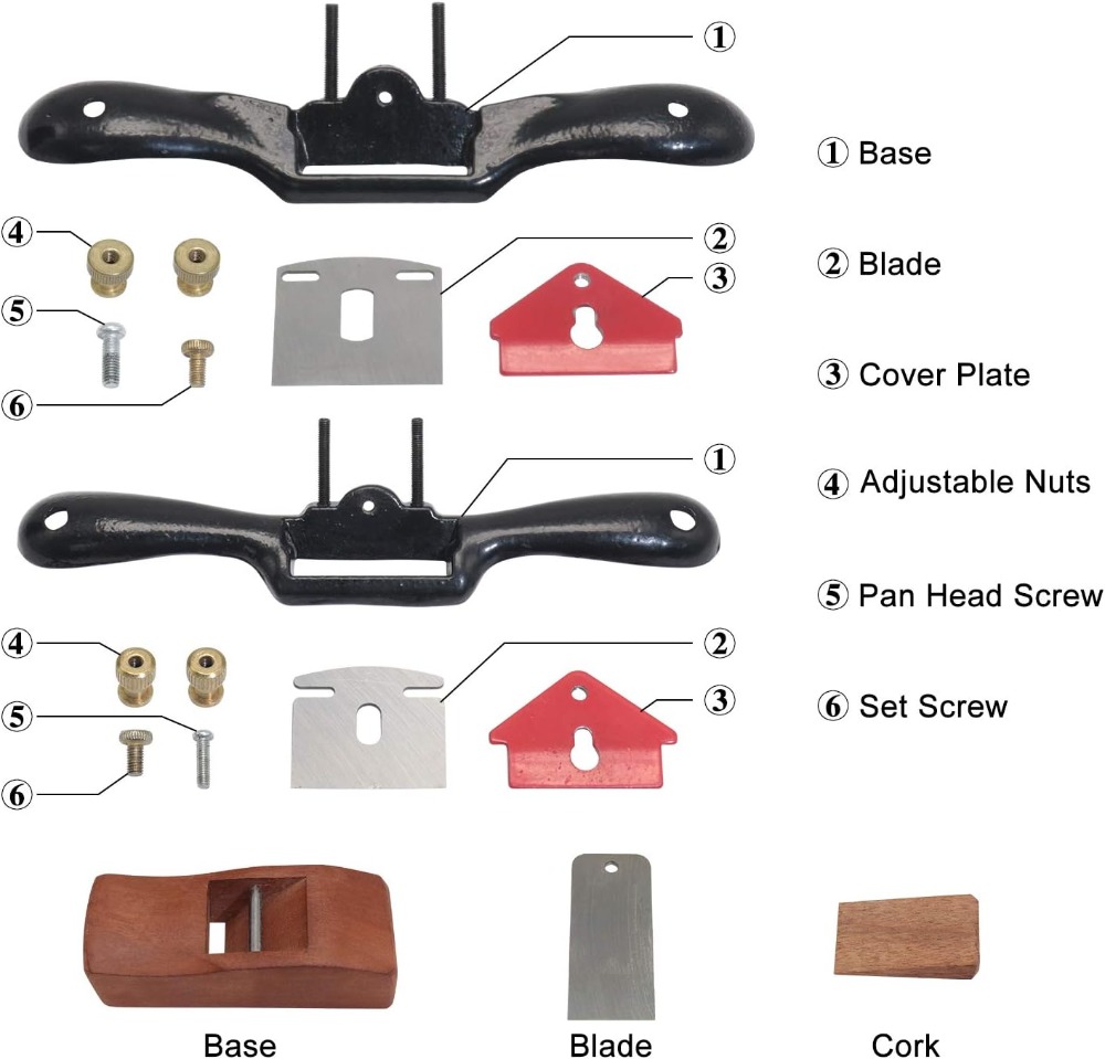 2pcs Adjustable Spokeshave wit – Spokeshave Flat recenzja i cena
