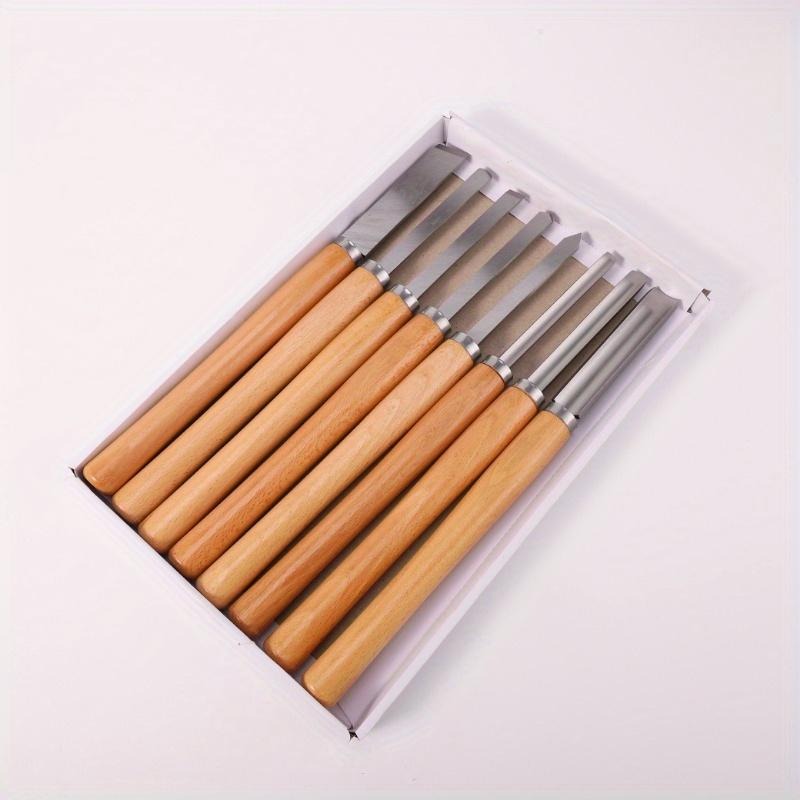 8Pcs Professional Wood Turning – Skew Chisel Wood recenzja i cena