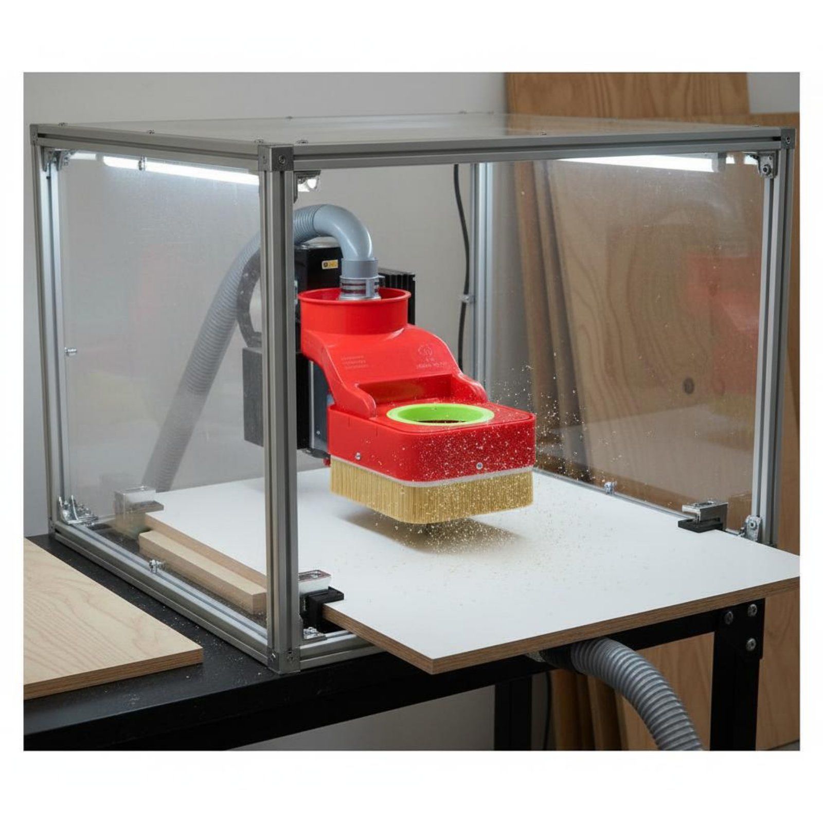 CNC Router Dust Shoe Woodworki – Vacuum Woodworking recenzja i cena