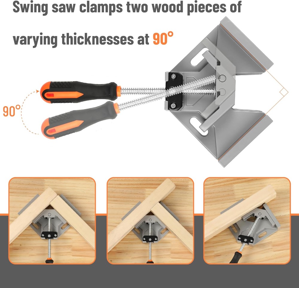 90 Degree Corner Clamps for Wo – Woodworking Right Angle Clamp recenzja i cena