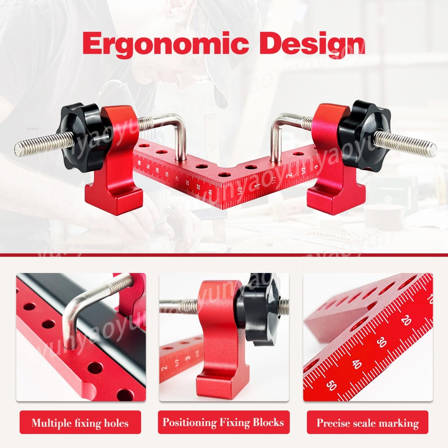 90 Degree Right Angle Position – Woodworking Right Angle Clamp recenzja i cena