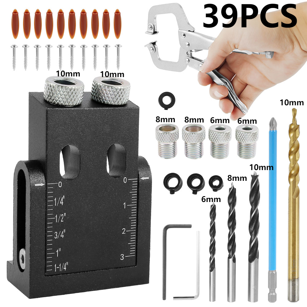 Pocket Hole Jig Kit 15-Degree  – Woodworking Hacks recenzja i cena