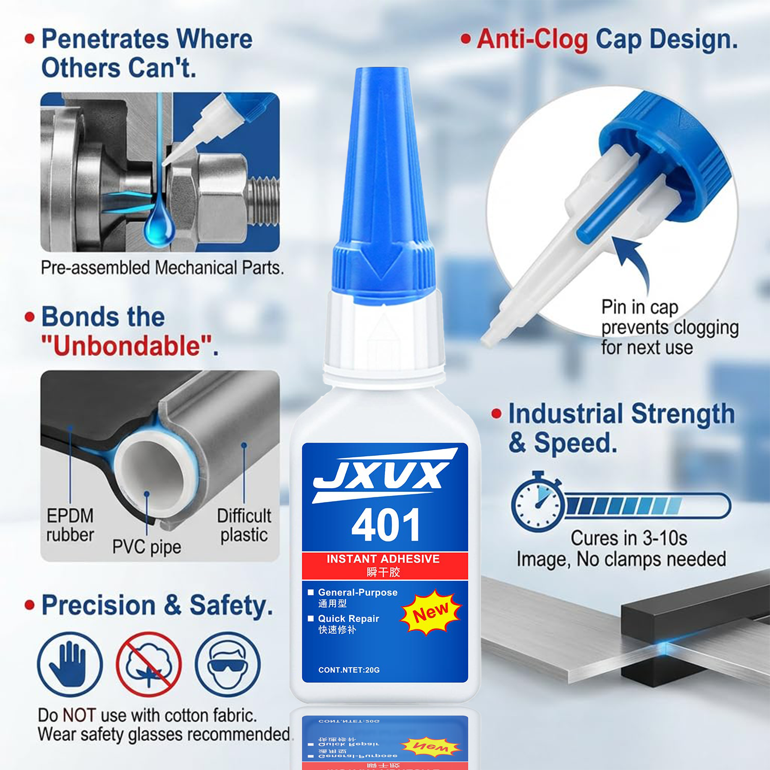Brand-new 401 super glue super – Woodworking Tool recenzja i cena