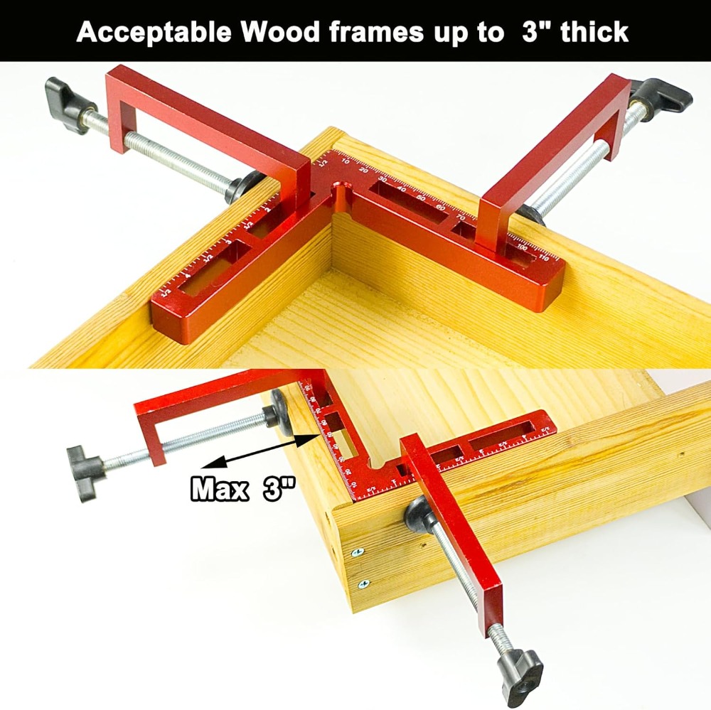 90 Degree Positioning Squares  – Woodworking Right Angle Clamp recenzja i cena
