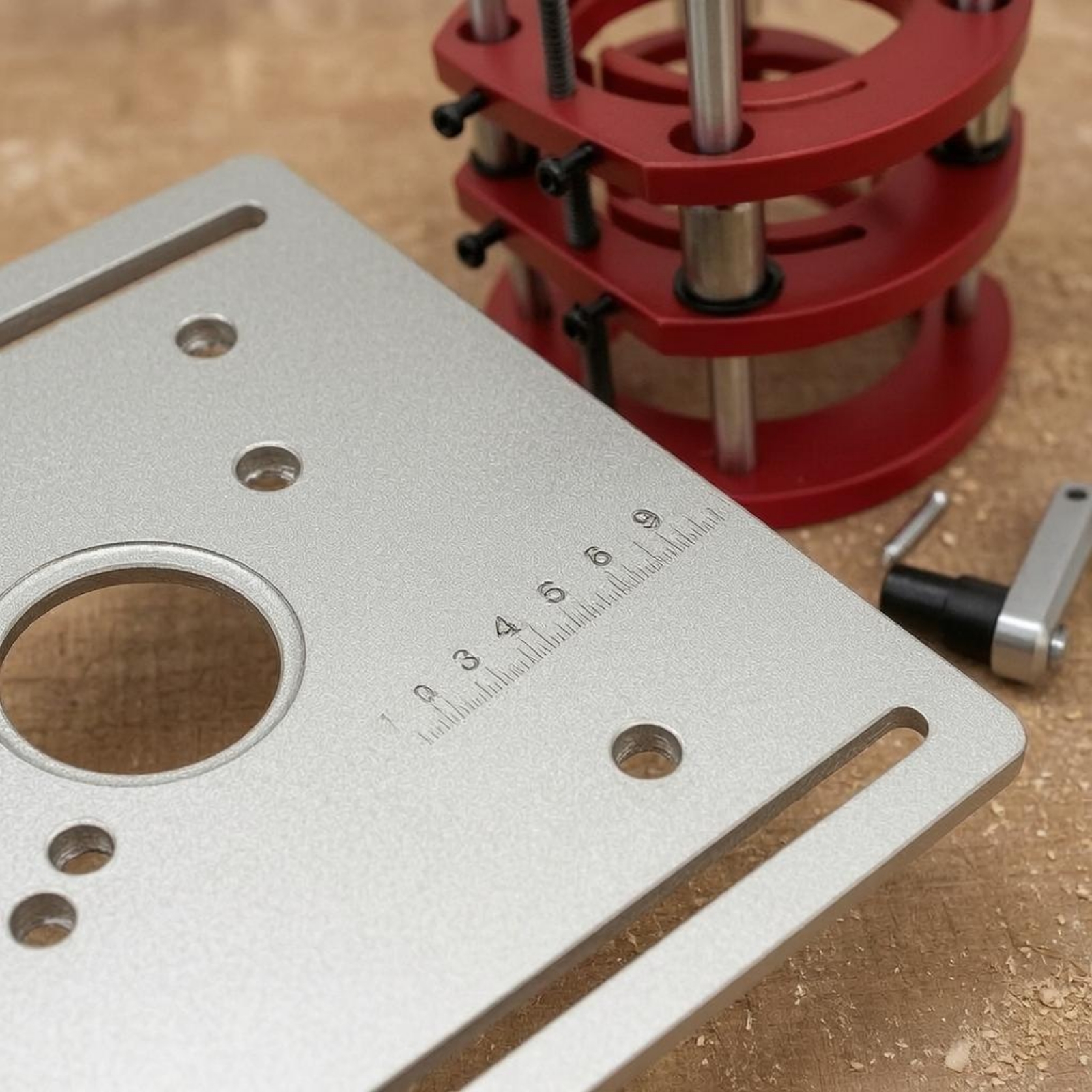 Manual Router Lift Hand Crank  – Woodworking Hand Tools recenzja i cena