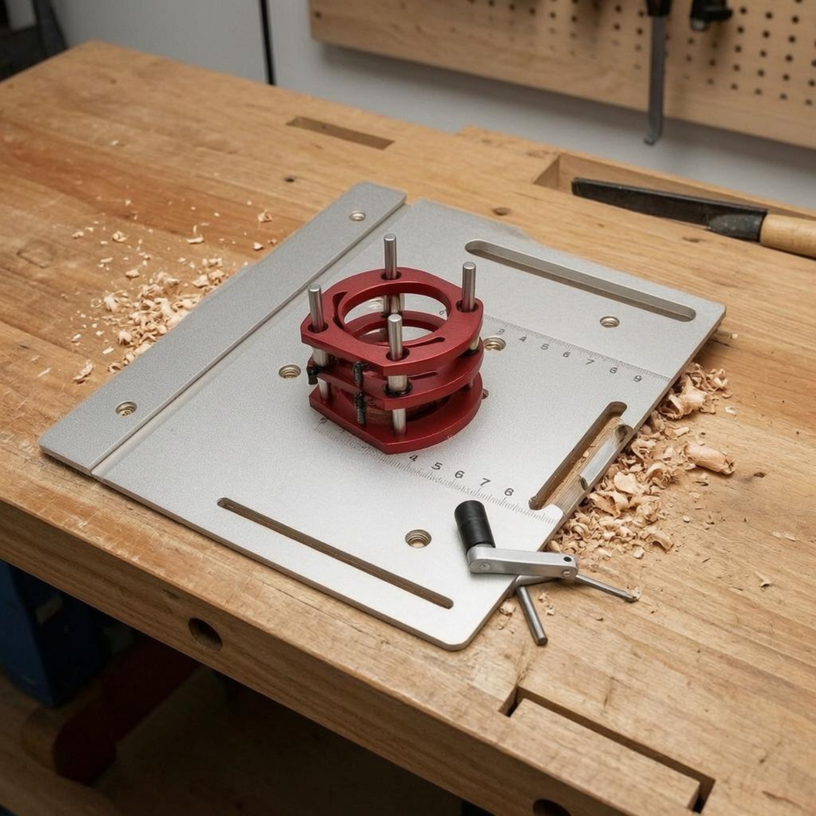 Manual Router Lift Hand Crank  – Woodworking Hand Tools recenzja i cena