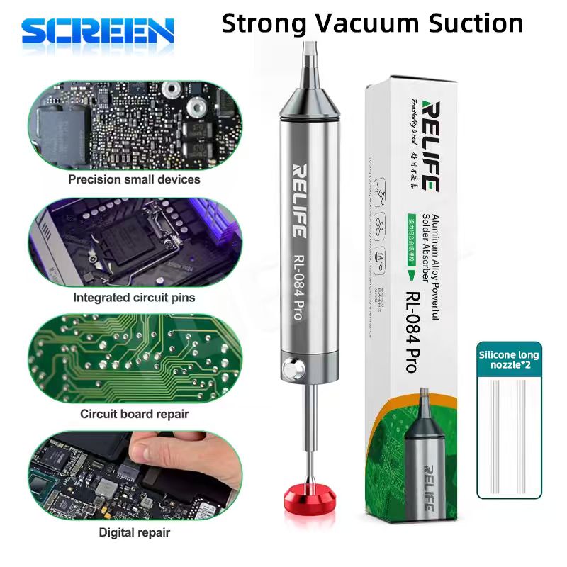 RELIFE RL-084 Pro Solder Sucke – Vacuum Woodworking recenzja i cena