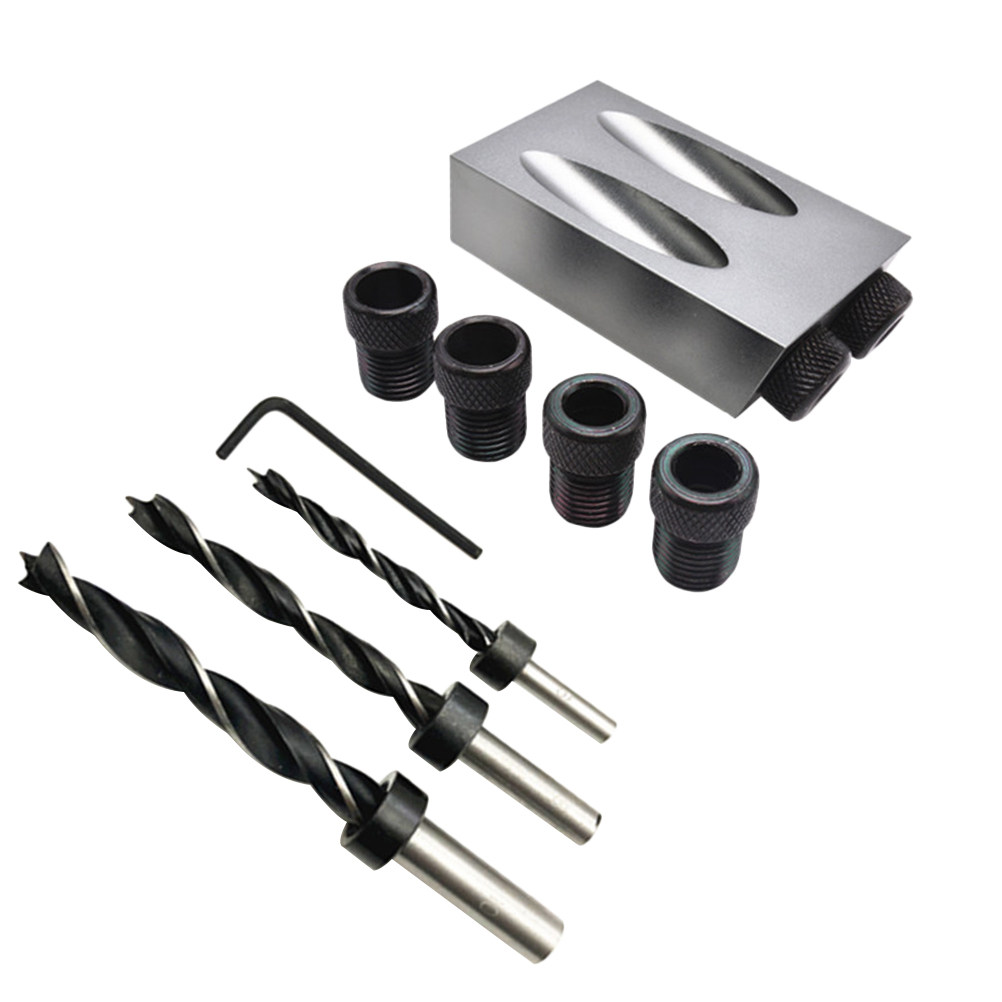 34pcs Oblique Hole Drill Set 1 – Woodworking Hand Tools recenzja i cena