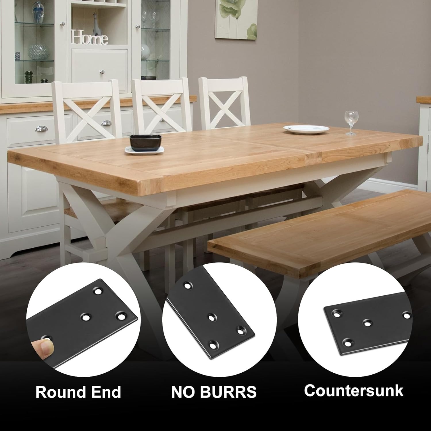 Flat Straight Brace Bracket, B – Woodworking X Brace recenzja i cena