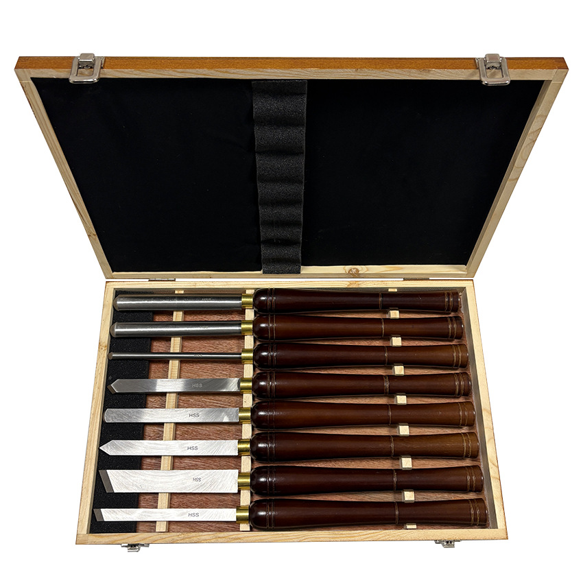 8pcs HSS Woodturning Chisel Se – Skew Chisel Wood recenzja i cena