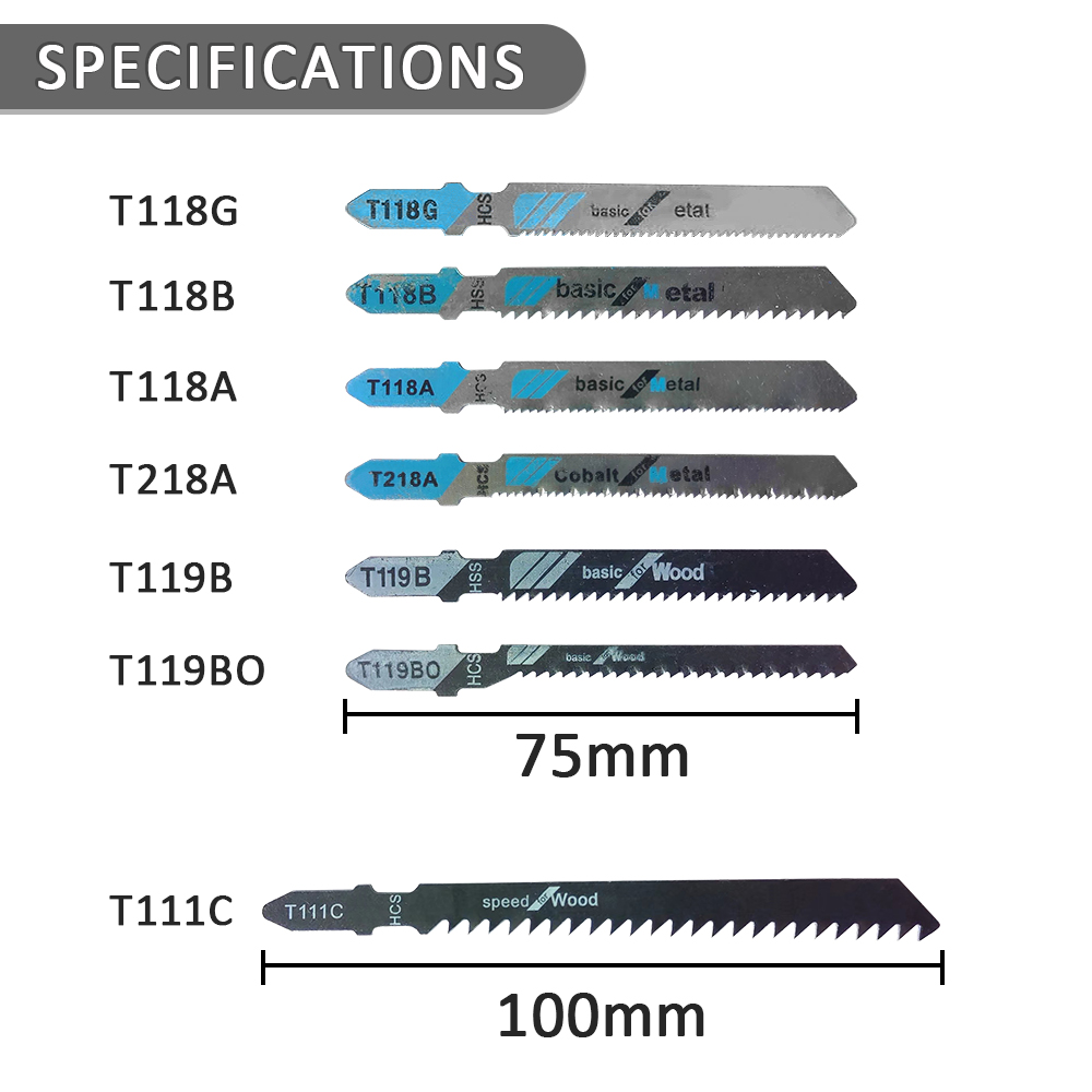 35-Piece Jigsaw Blade Set, Mix – Woodworking Equipment recenzja i cena