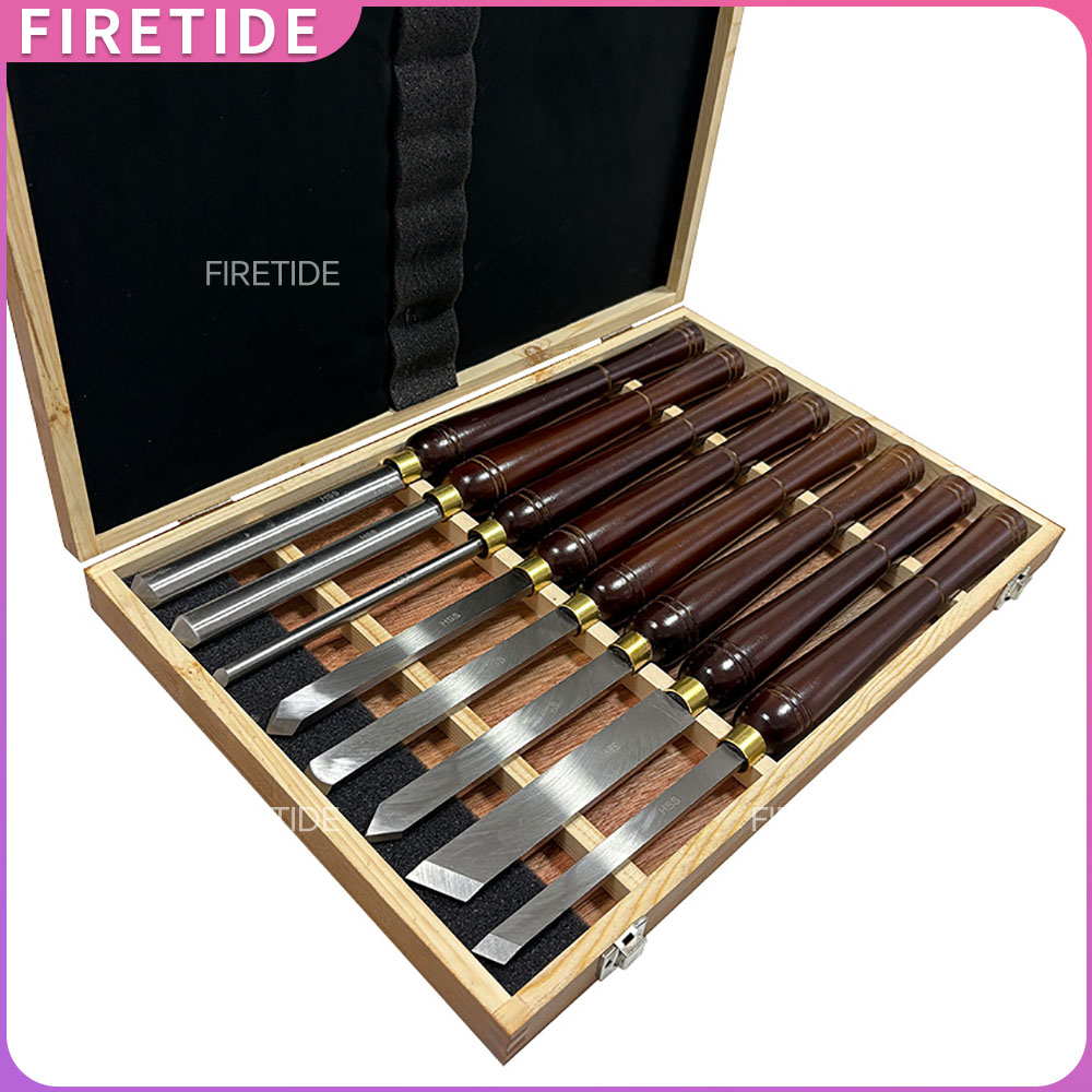 8pcs HSS Woodturning Chisel Se – Skew Chisel Wood recenzja i cena