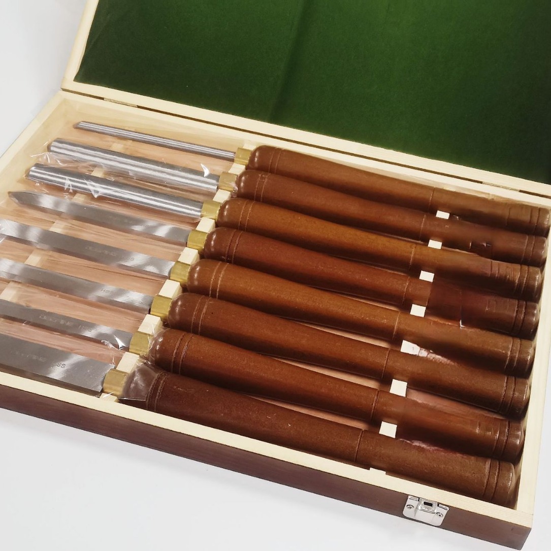 8pcs HSS Woodturning Chisel Se – Skew Chisel Wood recenzja i cena