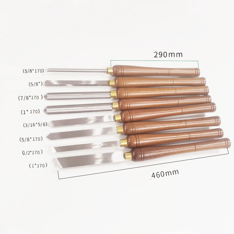 8pcs HSS Woodturning Chisel Se – Skew Chisel Wood recenzja i cena